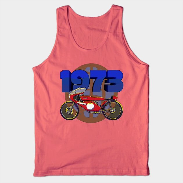 1973 Campeona Del Mundo Tank Top by FullTuckBoogie